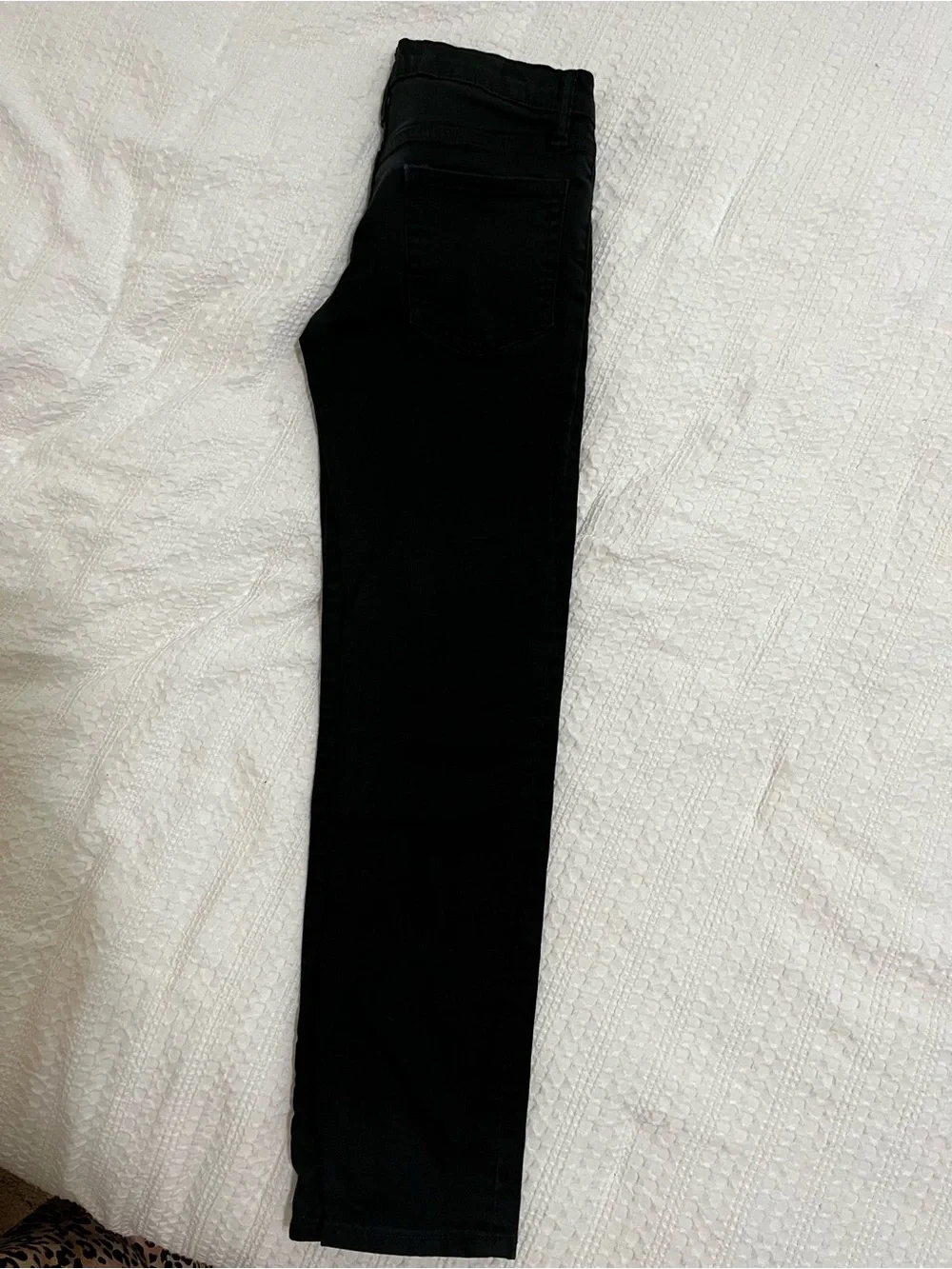 GAP Boys Black Jeans Sz 12 Straight Leg Slim City Back to School